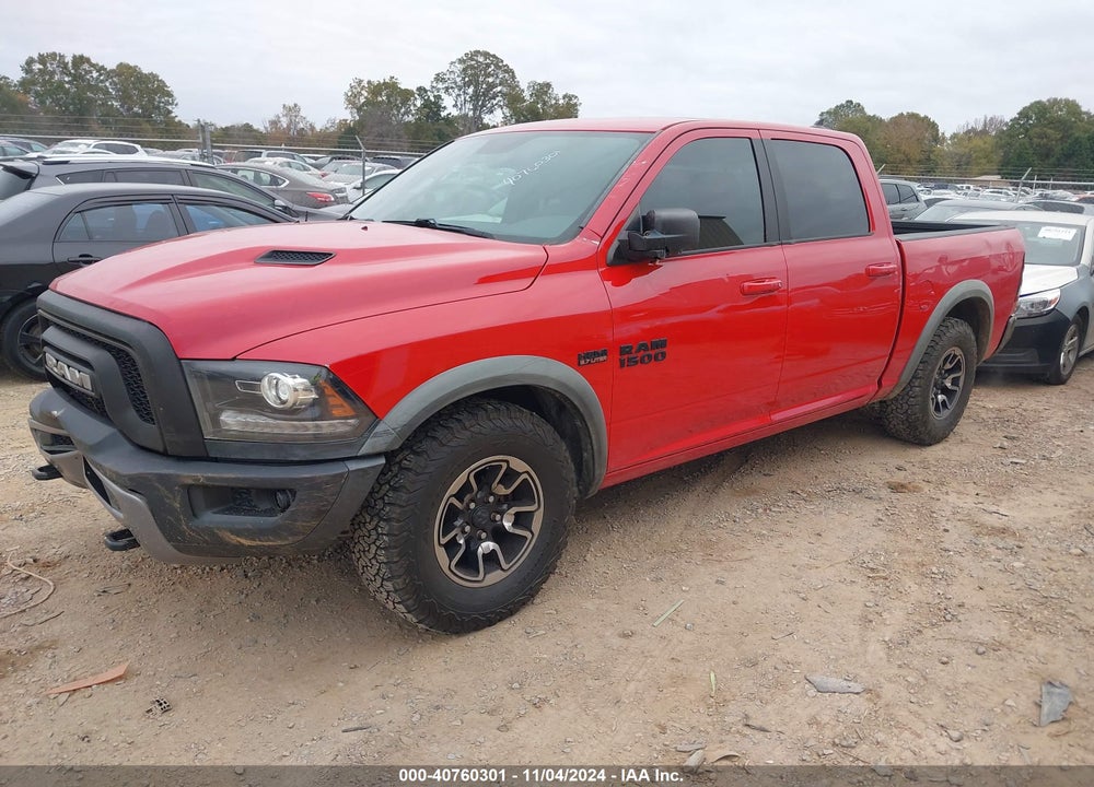 2016 RAM 1500 REBEL VIN: 1C6RR7YT6GS229647