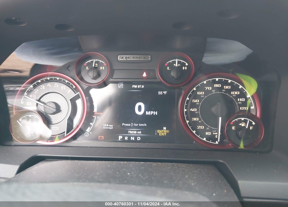 2016 RAM 1500 REBEL VIN: 1C6RR7YT6GS229647