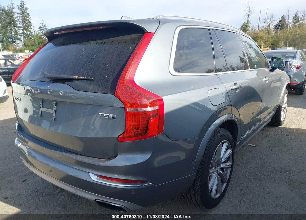2016 VOLVO XC90 HYBRID T8 INSCRIPTION VIN: YV4BC0PL0G1069871