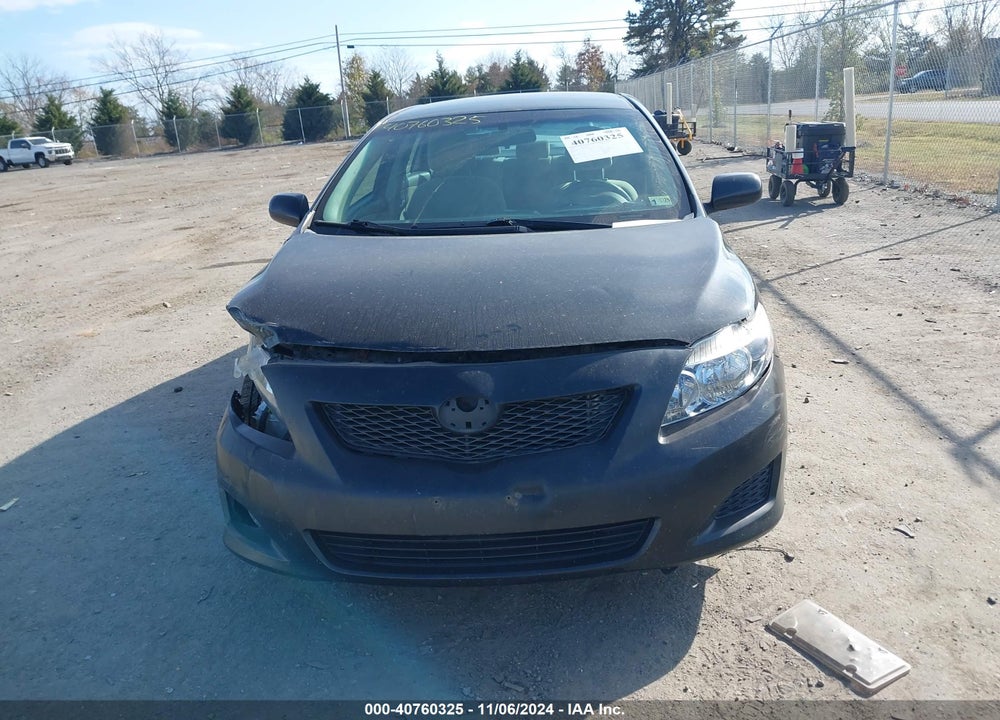 2010 TOYOTA COROLLA LE VIN: 2T1BU4EE1AC516853