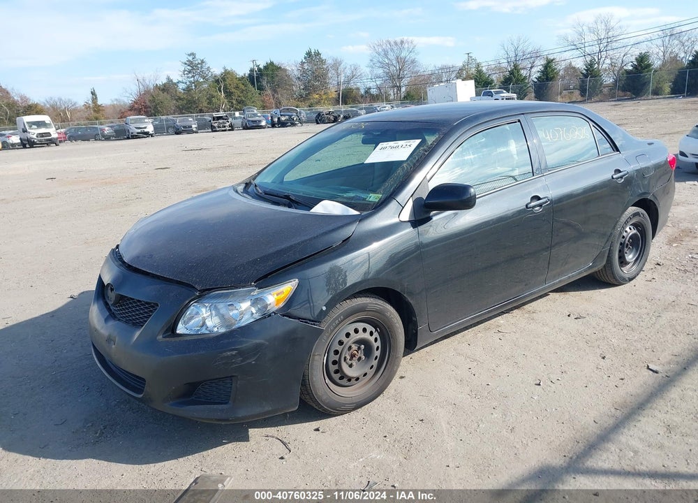 2010 TOYOTA COROLLA LE VIN: 2T1BU4EE1AC516853