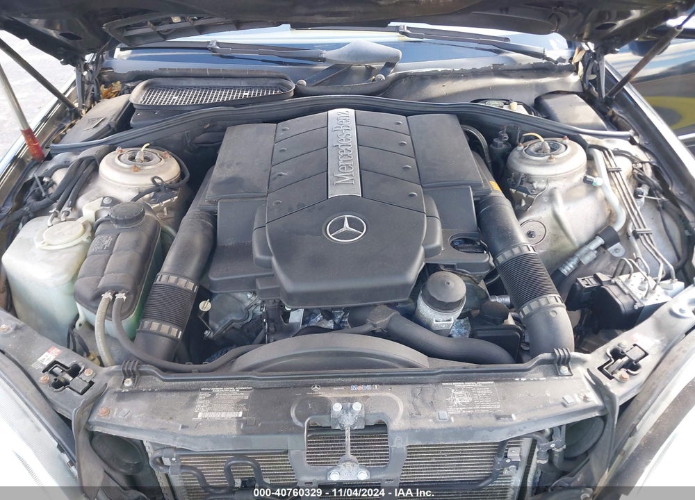 2003 MERCEDES-BENZ S 500 VIN: WDBNG75J63A360818