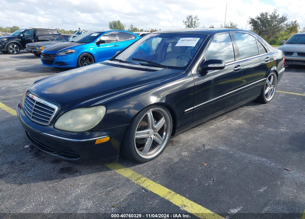 2003 MERCEDES-BENZ S 500 VIN: WDBNG75J63A360818