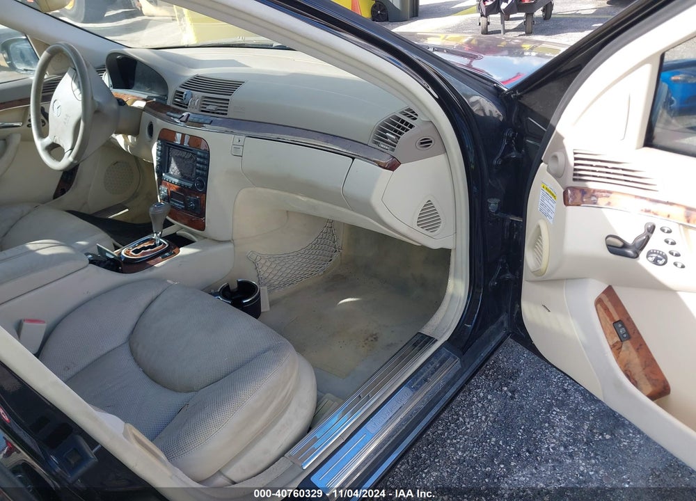 2003 MERCEDES-BENZ S 500 VIN: WDBNG75J63A360818