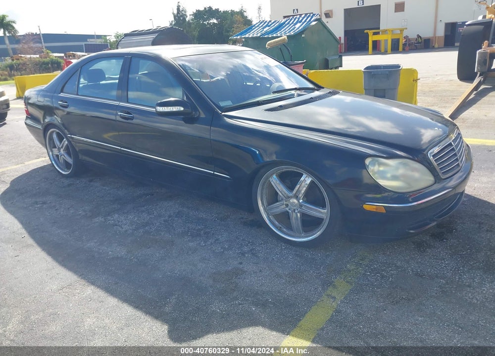 2003 MERCEDES-BENZ S 500 VIN: WDBNG75J63A360818