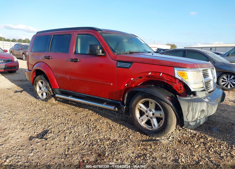 2009 DODGE NITRO SLT/RT VIN: 1D8GT58K19W548495