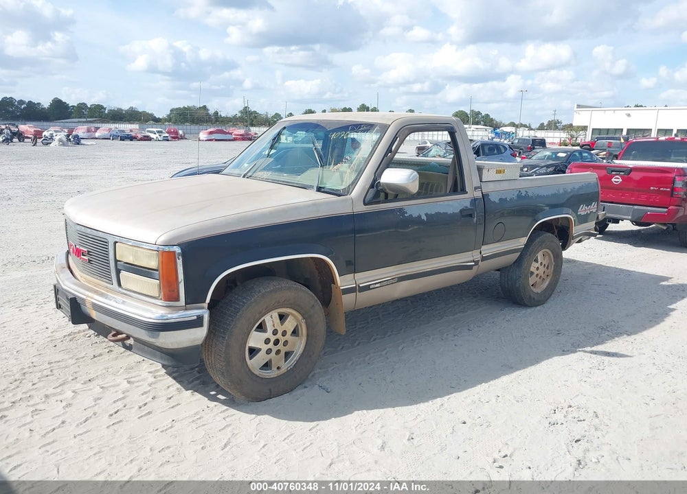 1990 GMC SIERRA K1500 VIN: 1GTDK14K5LZ534558