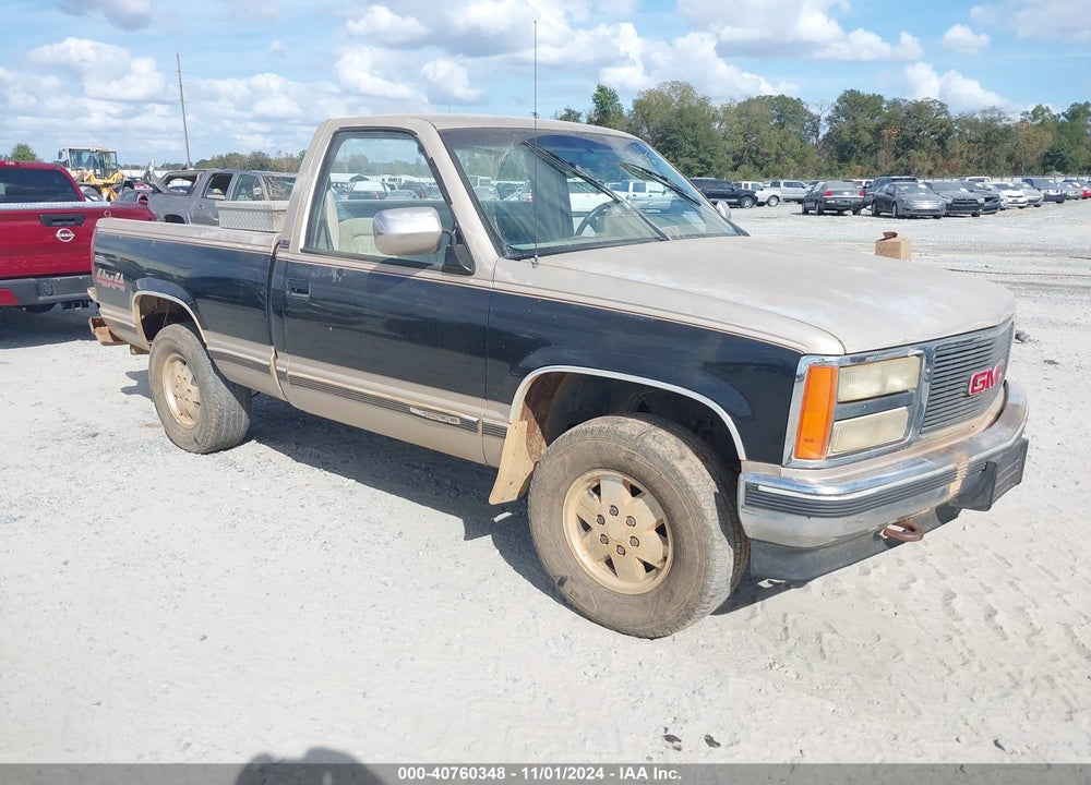 1990 GMC SIERRA K1500 VIN: 1GTDK14K5LZ534558