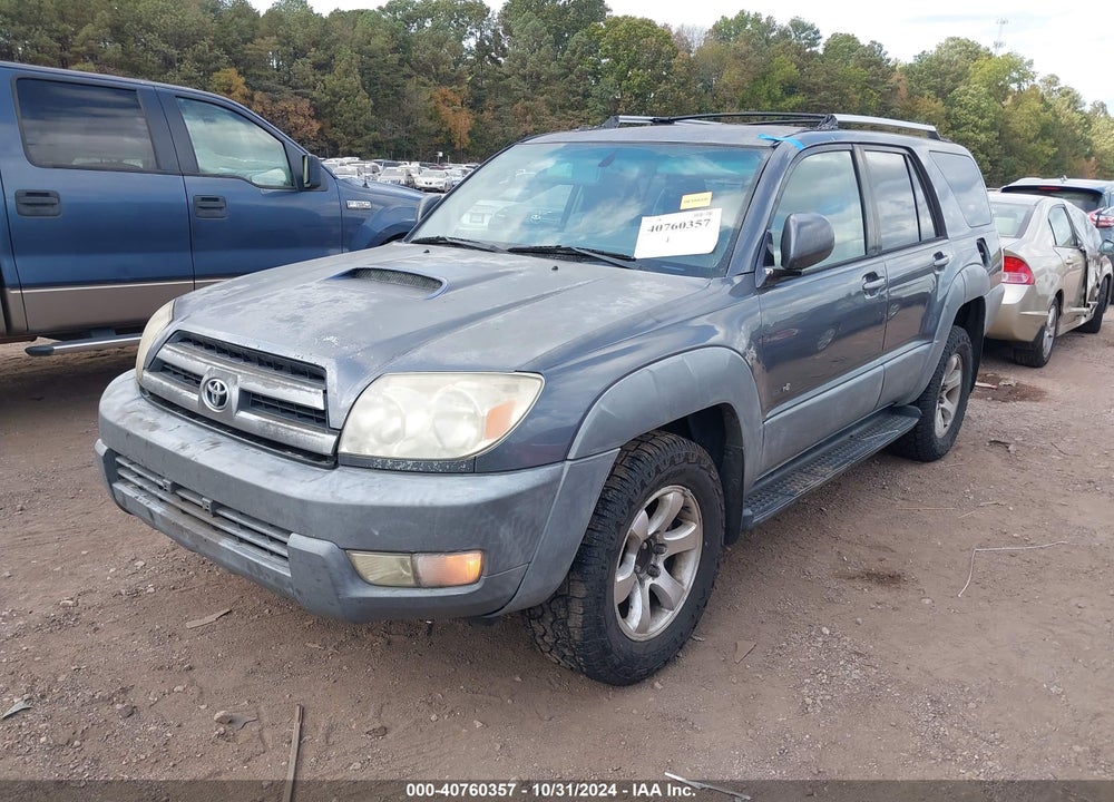 2003 TOYOTA 4RUNNER SR5 SPORT V6 VIN: JTEZU14RX30009850