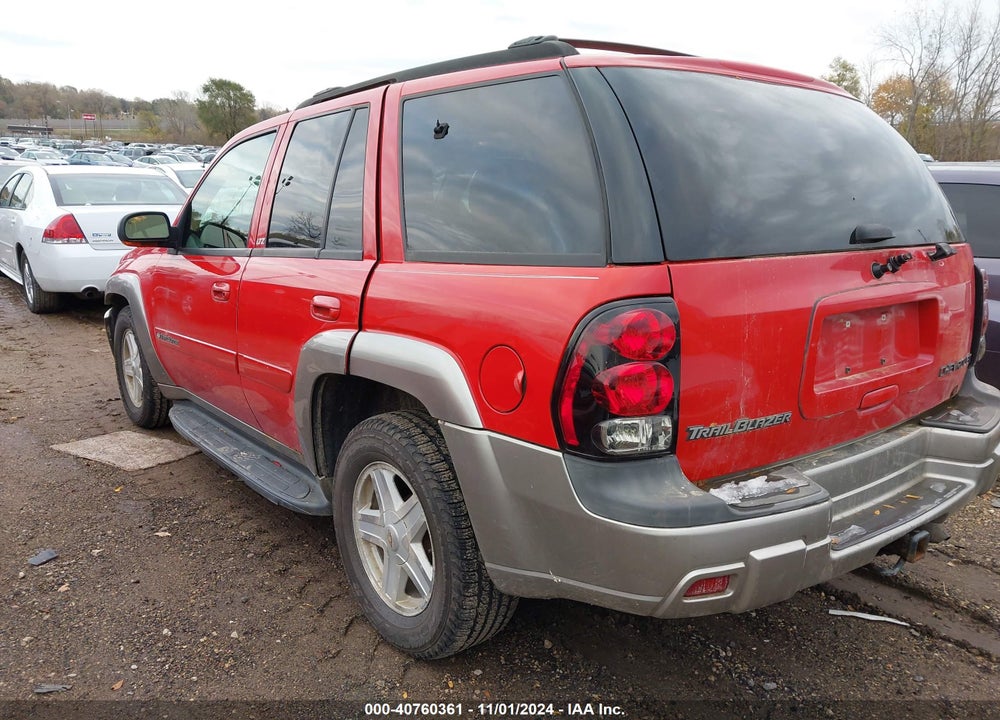 2002 CHEVROLET TRAILBLAZER LTZ VIN: 1GNDT13S622456417