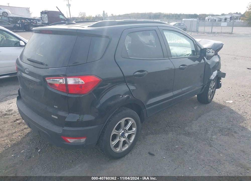2018 FORD ECOSPORT SE VIN: MAJ3P1TE3JC240087