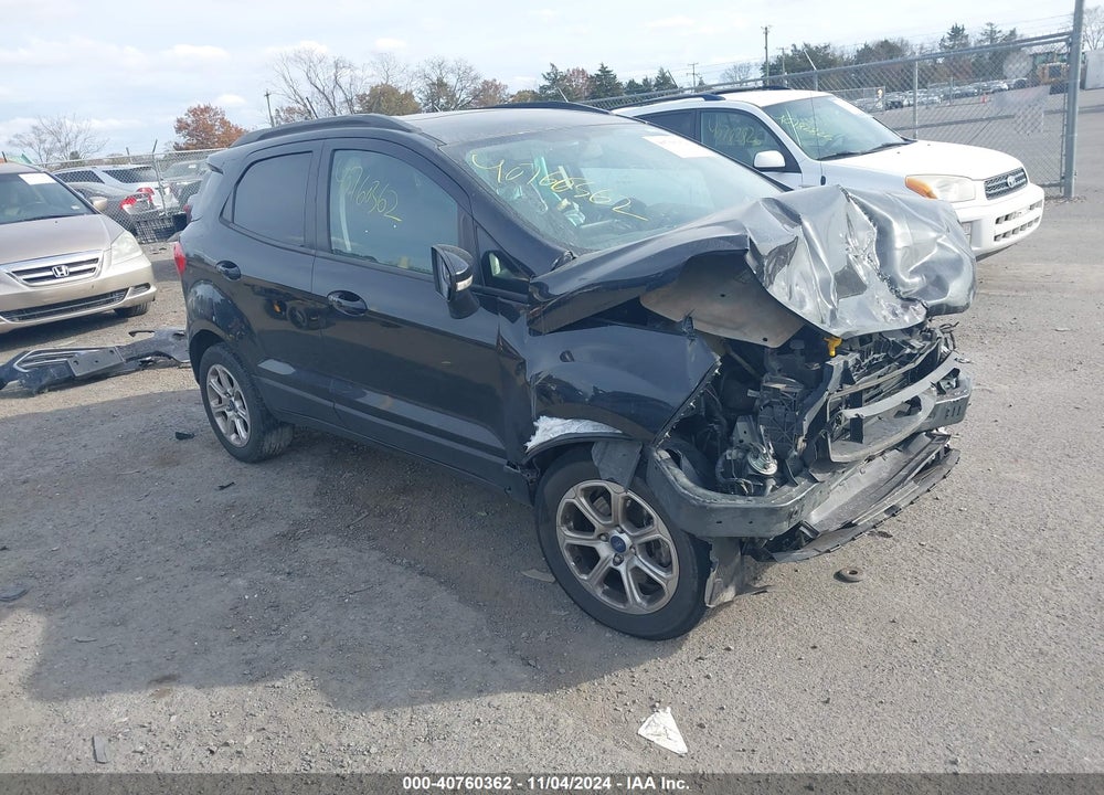 2018 FORD ECOSPORT SE VIN: MAJ3P1TE3JC240087