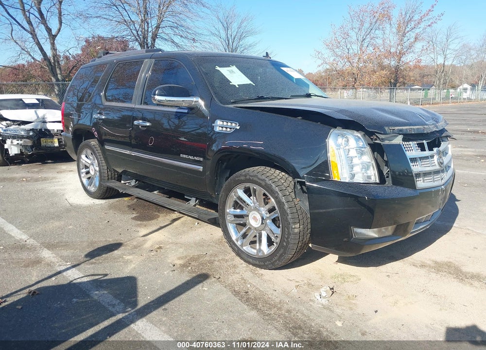 2012 CADILLAC ESCALADE PLATINUM EDITION VIN: 1GYS4DEF0CR279364