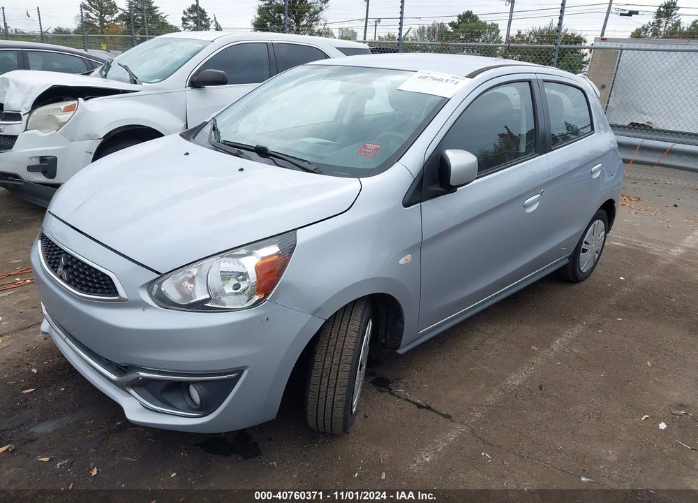 2018 MITSUBISHI MIRAGE ES VIN: ML32A3HJ9JH008513