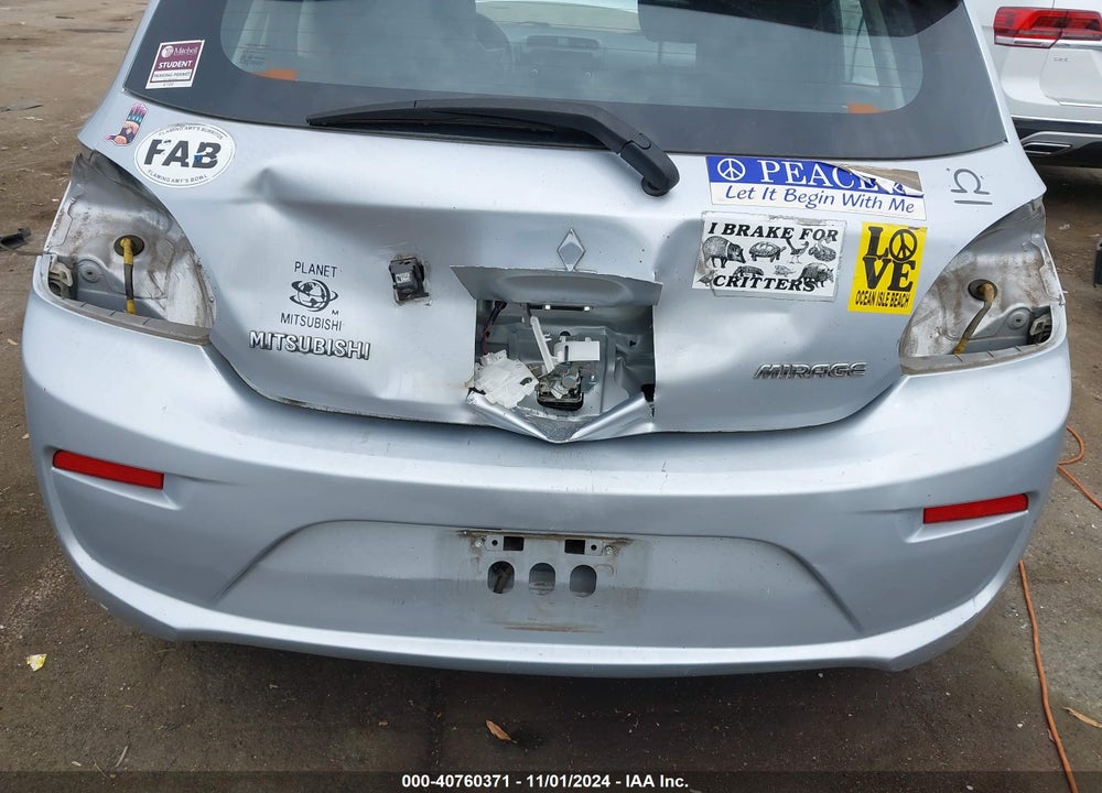 2018 MITSUBISHI MIRAGE ES VIN: ML32A3HJ9JH008513