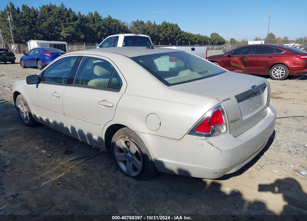 2008 FORD FUSION SE VIN: 3FAHP07Z28R244401