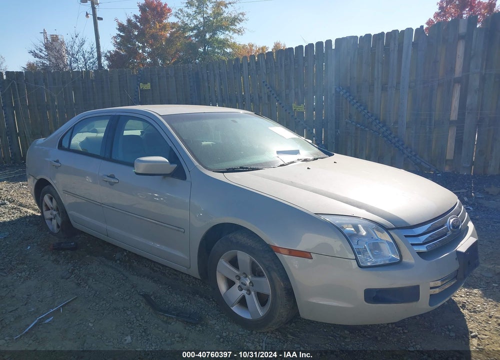 2008 FORD FUSION SE VIN: 3FAHP07Z28R244401