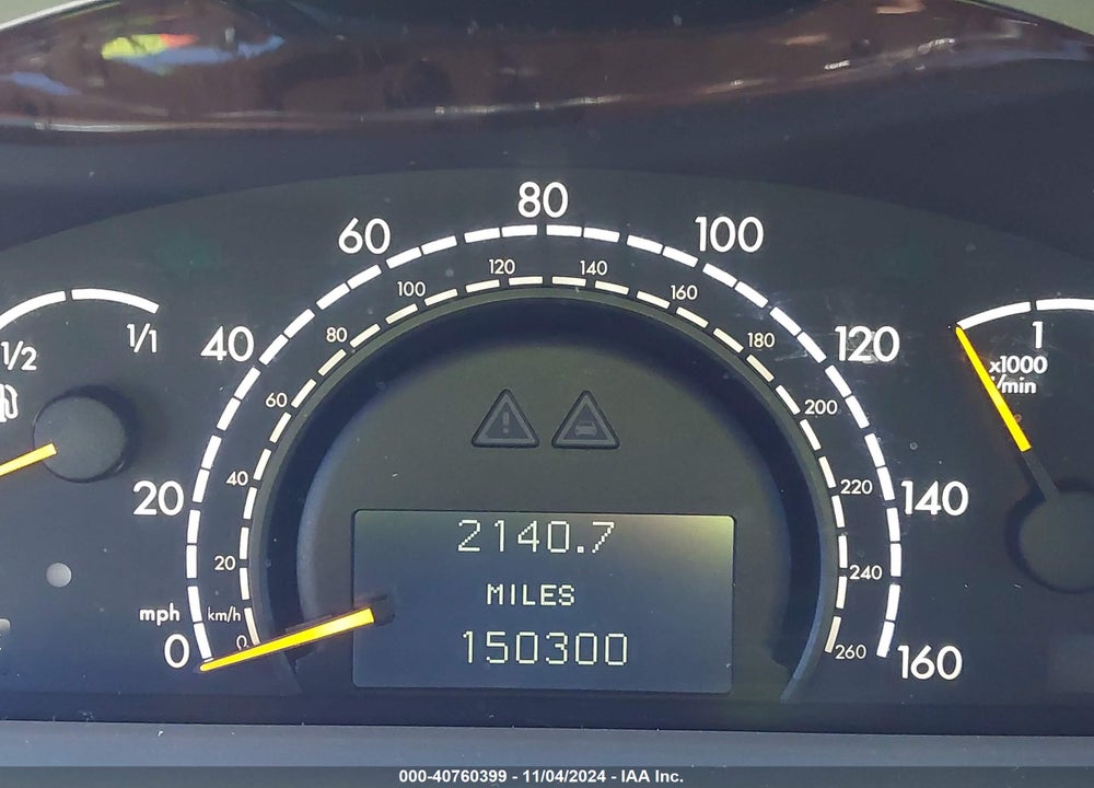 2002 MERCEDES-BENZ S 500 VIN: WDBNG75J92A237951