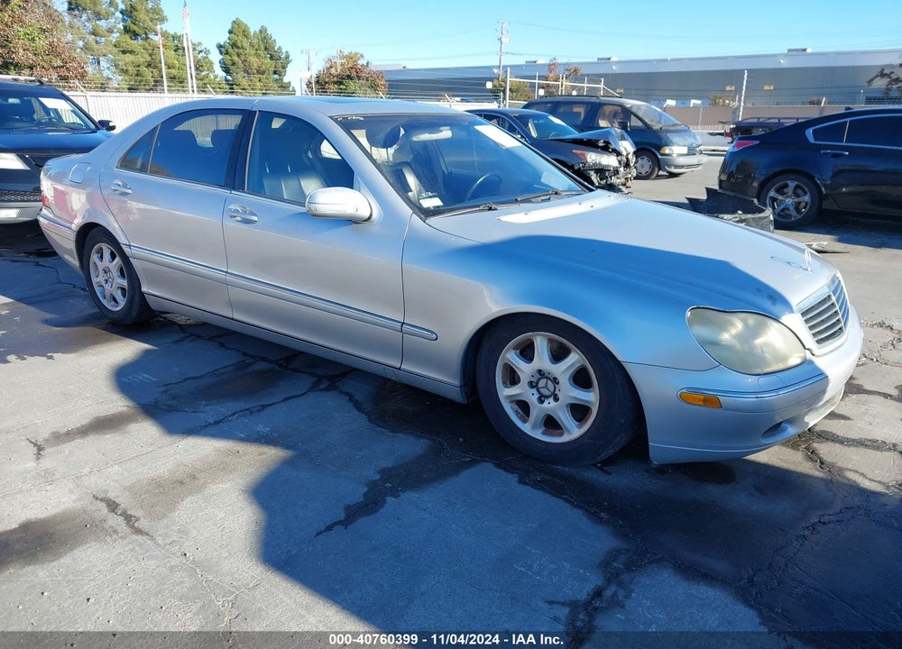 2002 MERCEDES-BENZ S 500 VIN: WDBNG75J92A237951