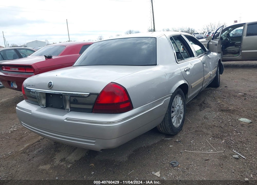 2011 MERCURY GRAND MARQUIS LS VIN: 2MEBM7FV7BX604477