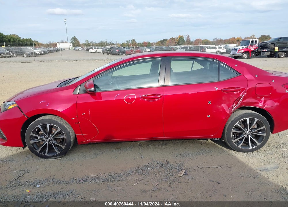 2018 TOYOTA COROLLA SE VIN: 2T1BURHE8JC014379