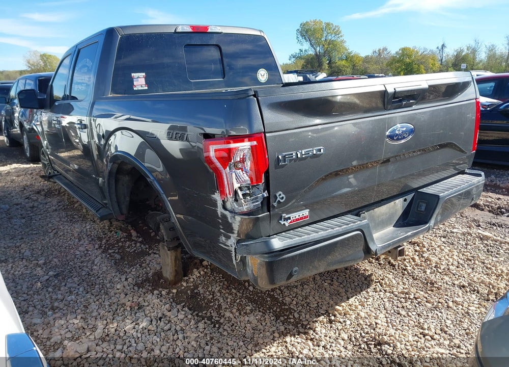 2016 FORD F-150 XLT VIN: 1FTEW1CP3GKF45479