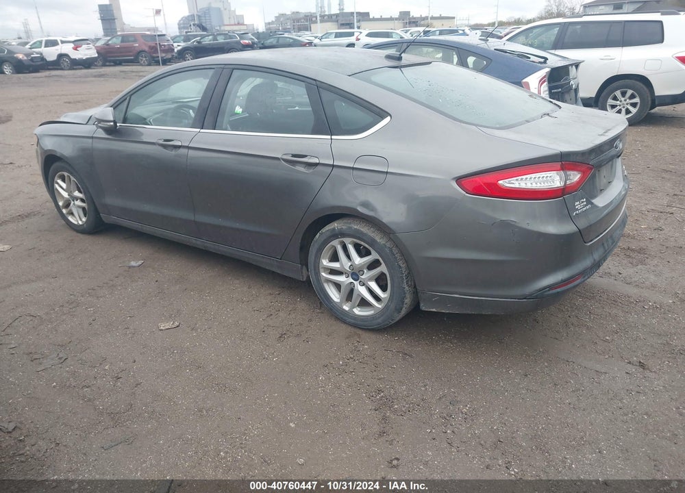 2013 FORD FUSION SE VIN: 3FA6P0HR1DR189326