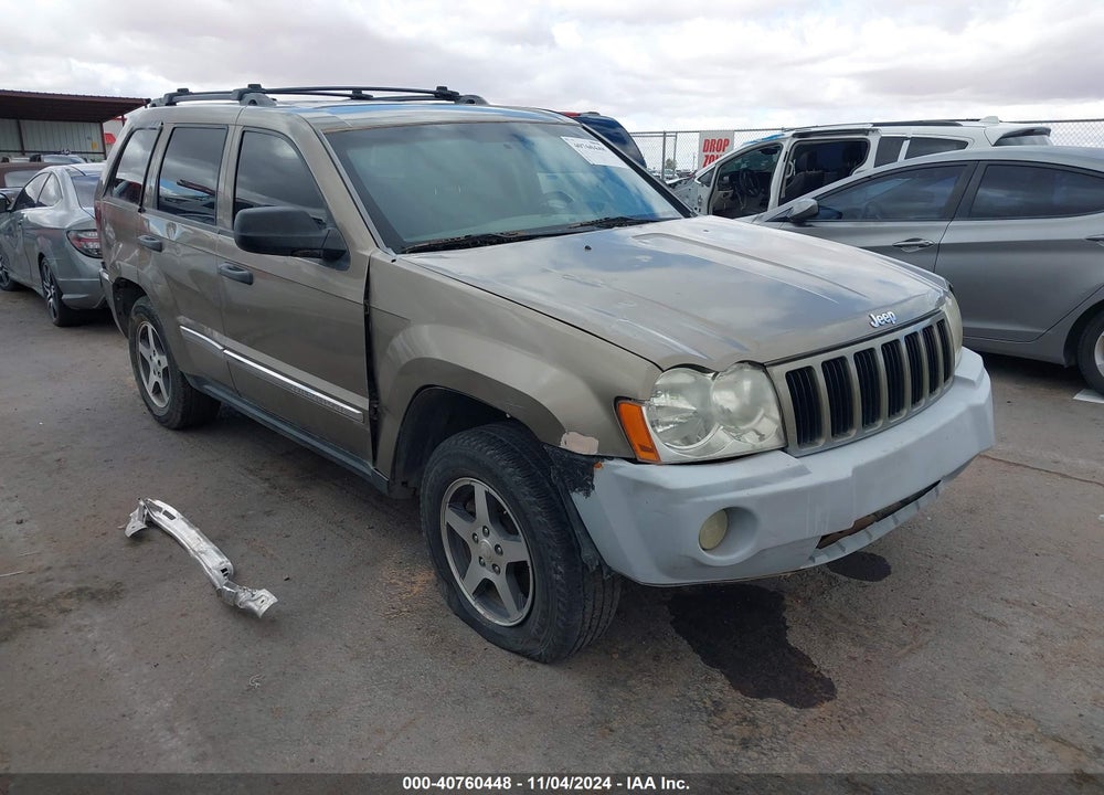 2005 JEEP GRAND CHEROKEE LAREDO VIN: 1J4GR48K85C719143