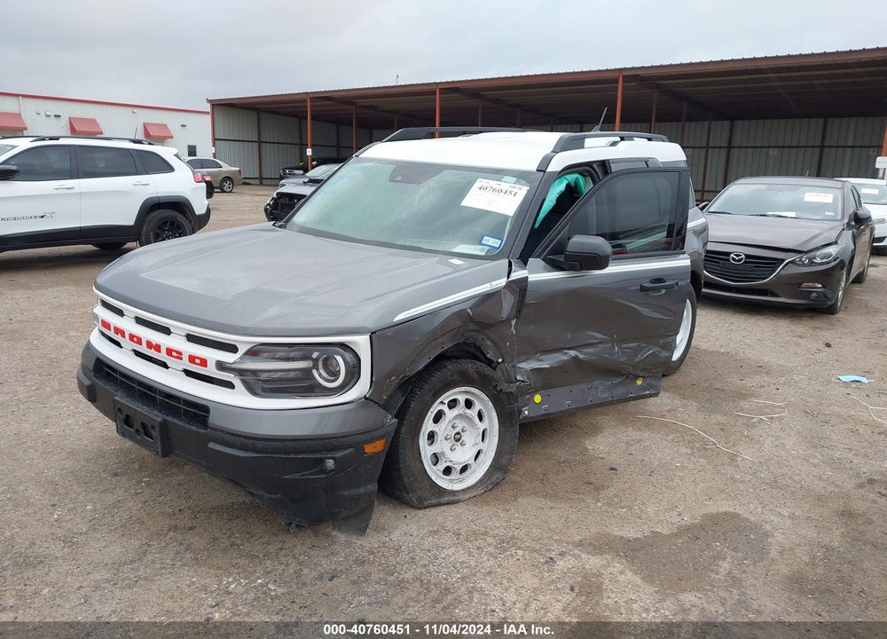 2023 FORD BRONCO SPORT HERITAGE VIN: 3FMCR9G63PRD38158