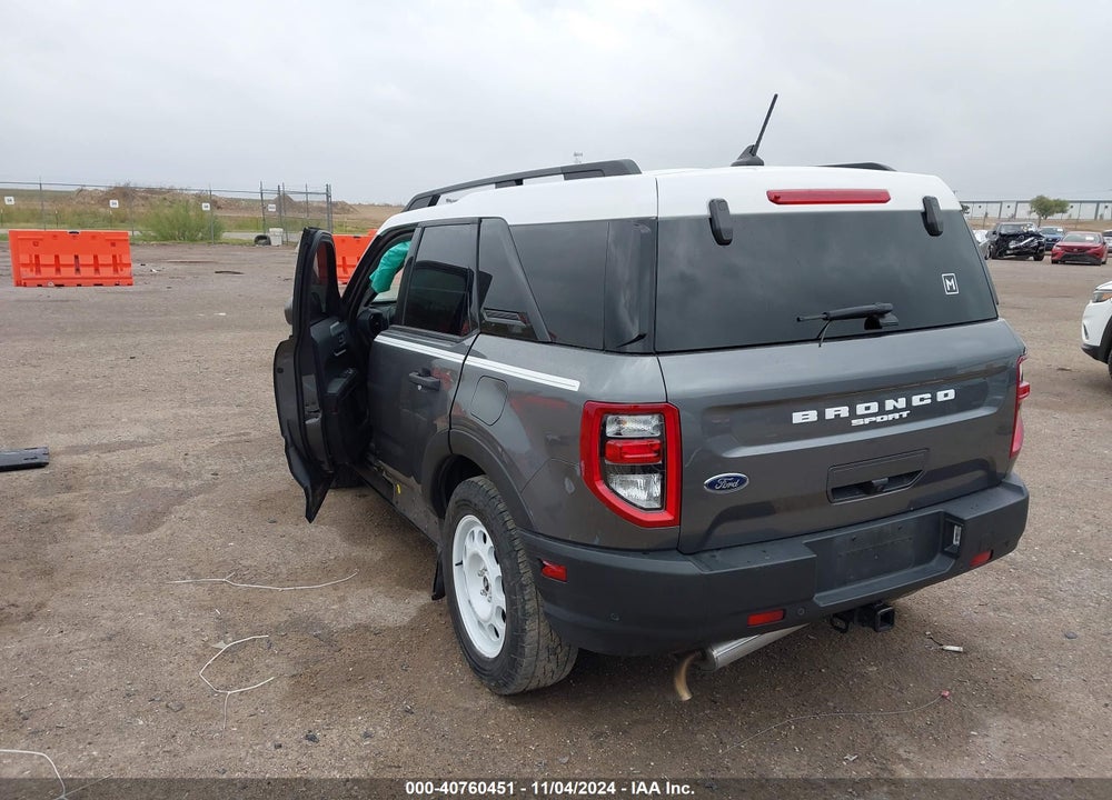 2023 FORD BRONCO SPORT HERITAGE VIN: 3FMCR9G63PRD38158