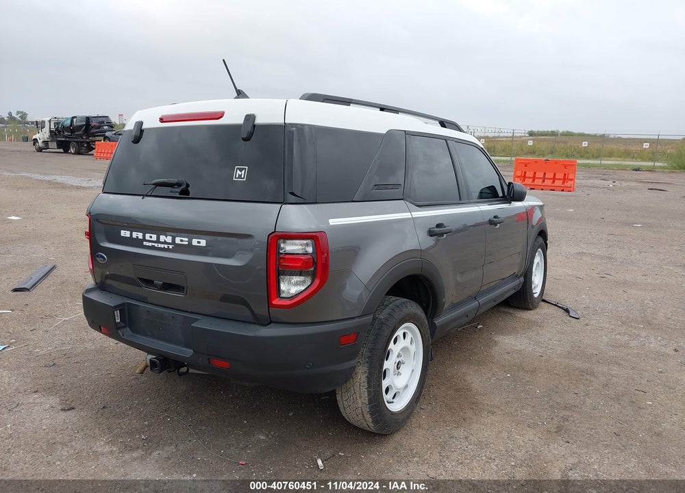 2023 FORD BRONCO SPORT HERITAGE VIN: 3FMCR9G63PRD38158