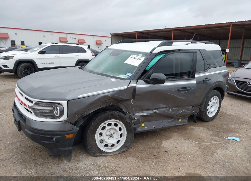 2023 FORD BRONCO SPORT HERITAGE VIN: 3FMCR9G63PRD38158
