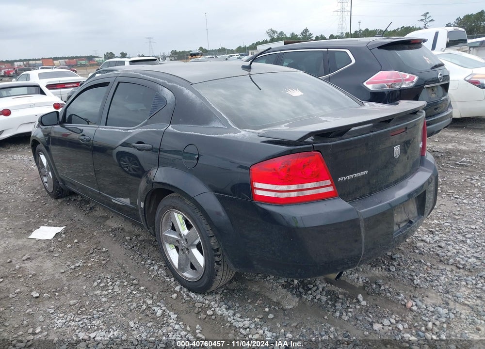 2008 DODGE AVENGER R/T VIN: 1B3LC76M58N567439