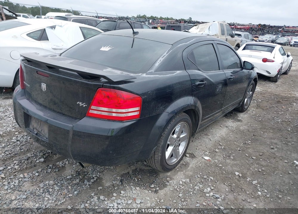 2008 DODGE AVENGER R/T VIN: 1B3LC76M58N567439