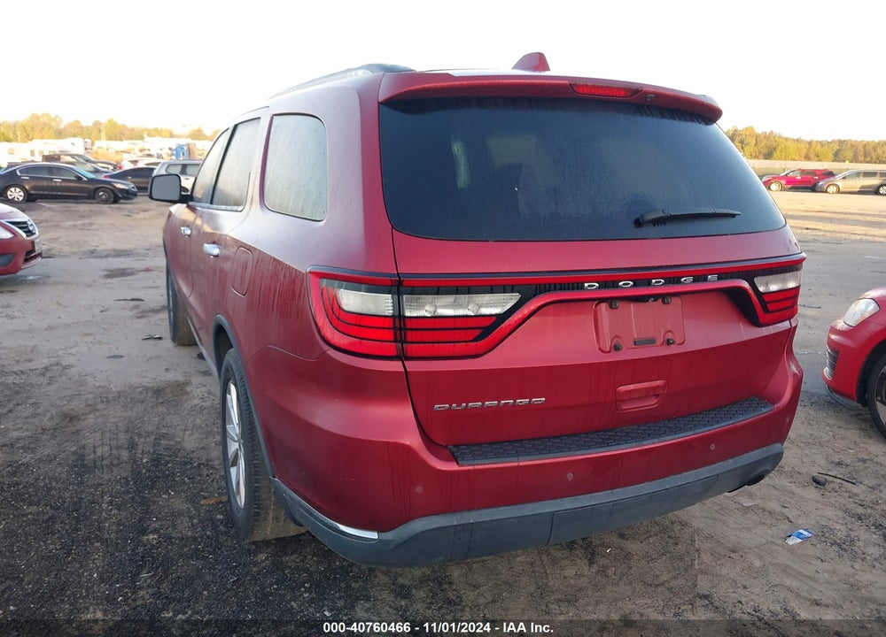 2014 DODGE DURANGO SXT VIN: 1C4RDHAG0EC483498