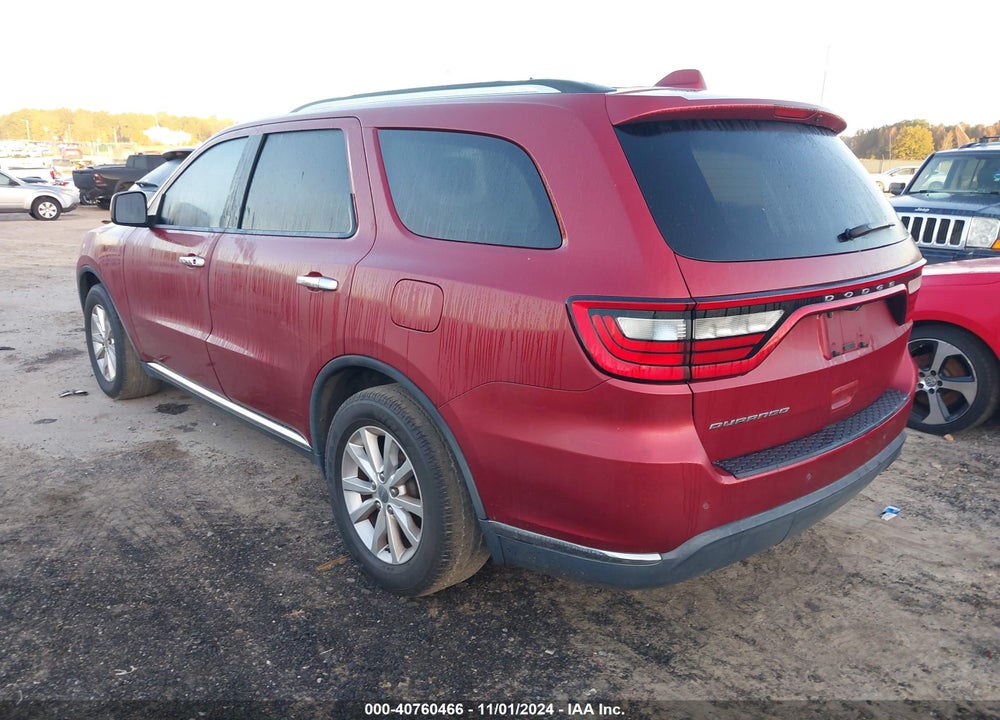 2014 DODGE DURANGO SXT VIN: 1C4RDHAG0EC483498