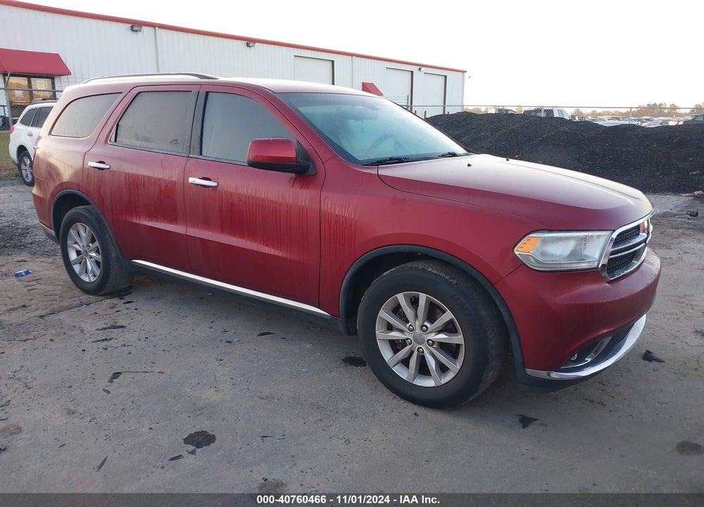 2014 DODGE DURANGO SXT VIN: 1C4RDHAG0EC483498