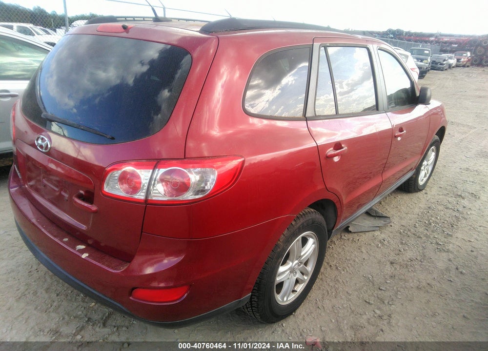 2012 HYUNDAI SANTA FE GLS VIN: 5XYZG3AB9CG168416