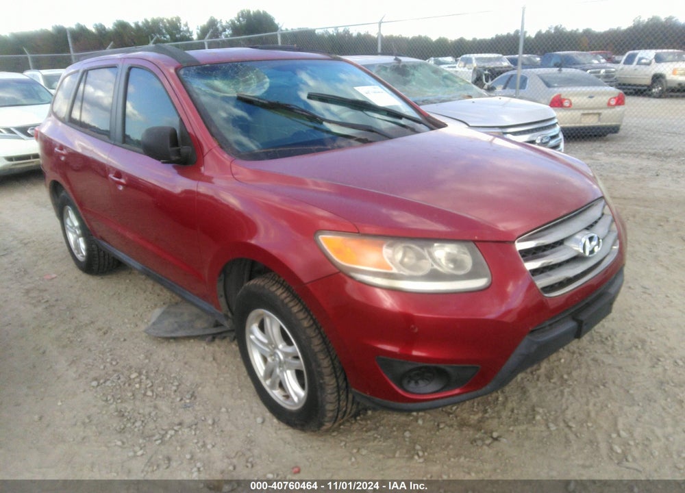 2012 HYUNDAI SANTA FE GLS VIN: 5XYZG3AB9CG168416