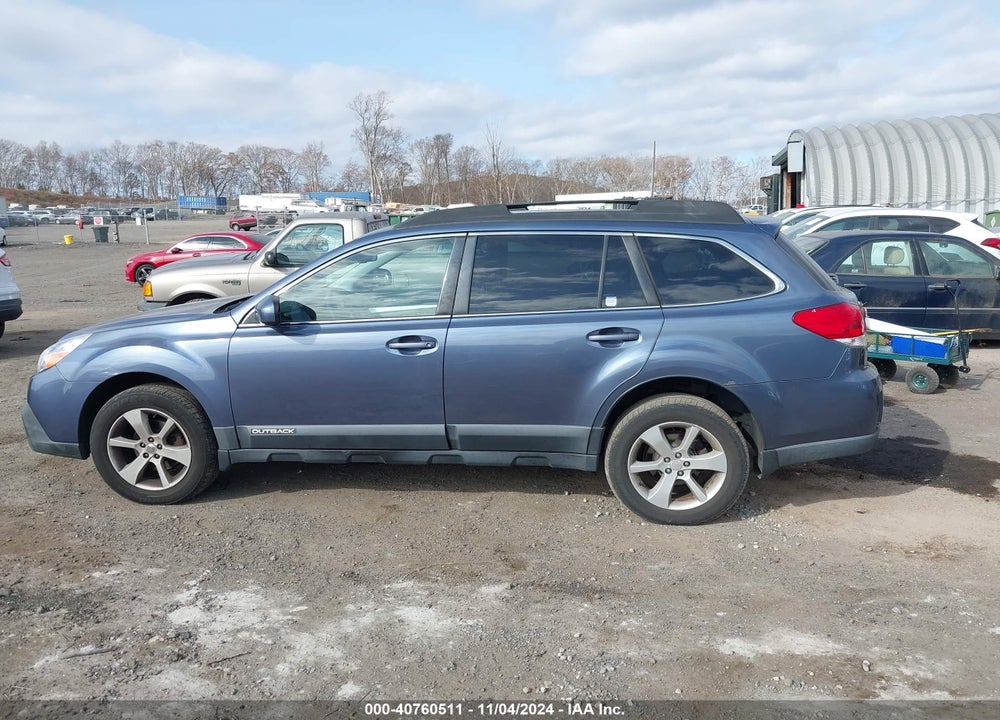 2013 SUBARU OUTBACK 2.5I PREMIUM VIN: 4S4BRBCC2D3275644