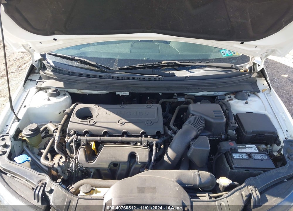 2011 KIA FORTE VIN: KNAFU5A26B5319806