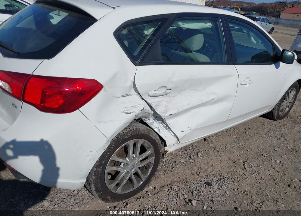 2011 KIA FORTE VIN: KNAFU5A26B5319806
