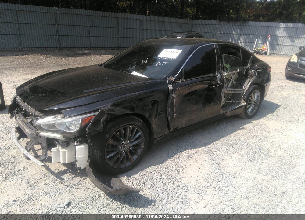 2018 INFINITI Q50 3.0T LUXE VIN: JN1EV7AR4JM611238