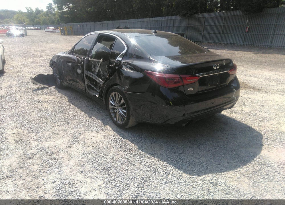 2018 INFINITI Q50 3.0T LUXE VIN: JN1EV7AR4JM611238