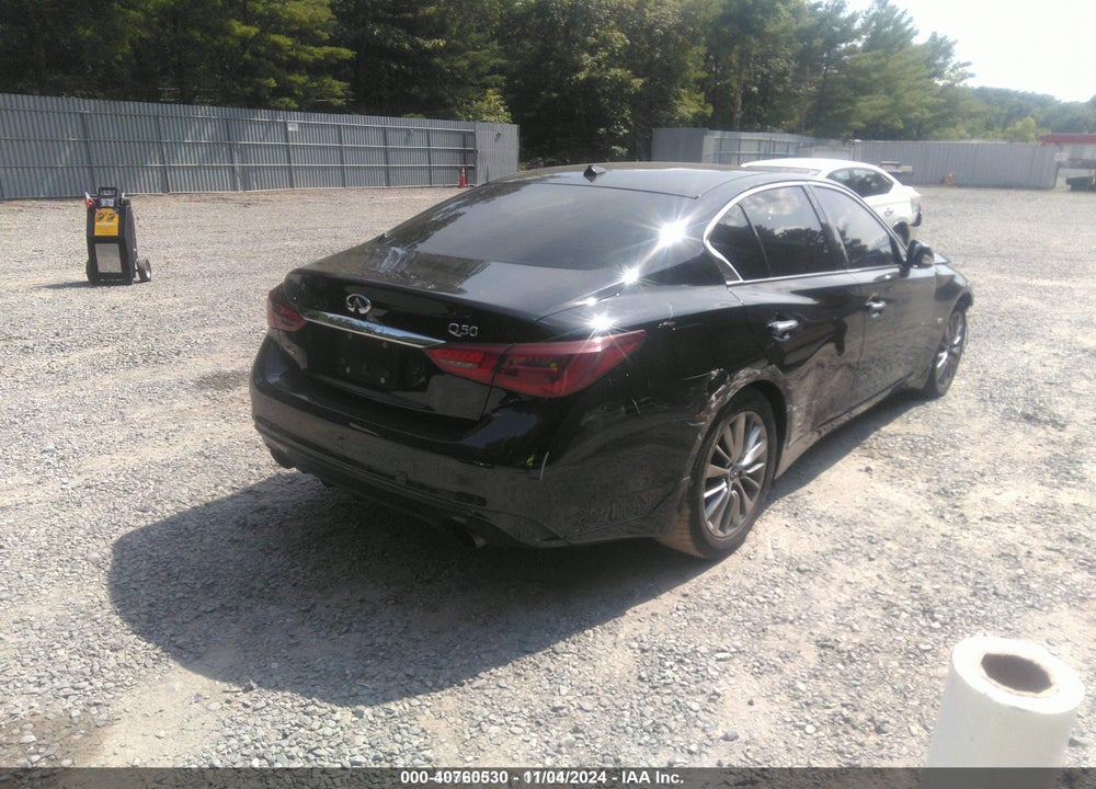 2018 INFINITI Q50 3.0T LUXE VIN: JN1EV7AR4JM611238