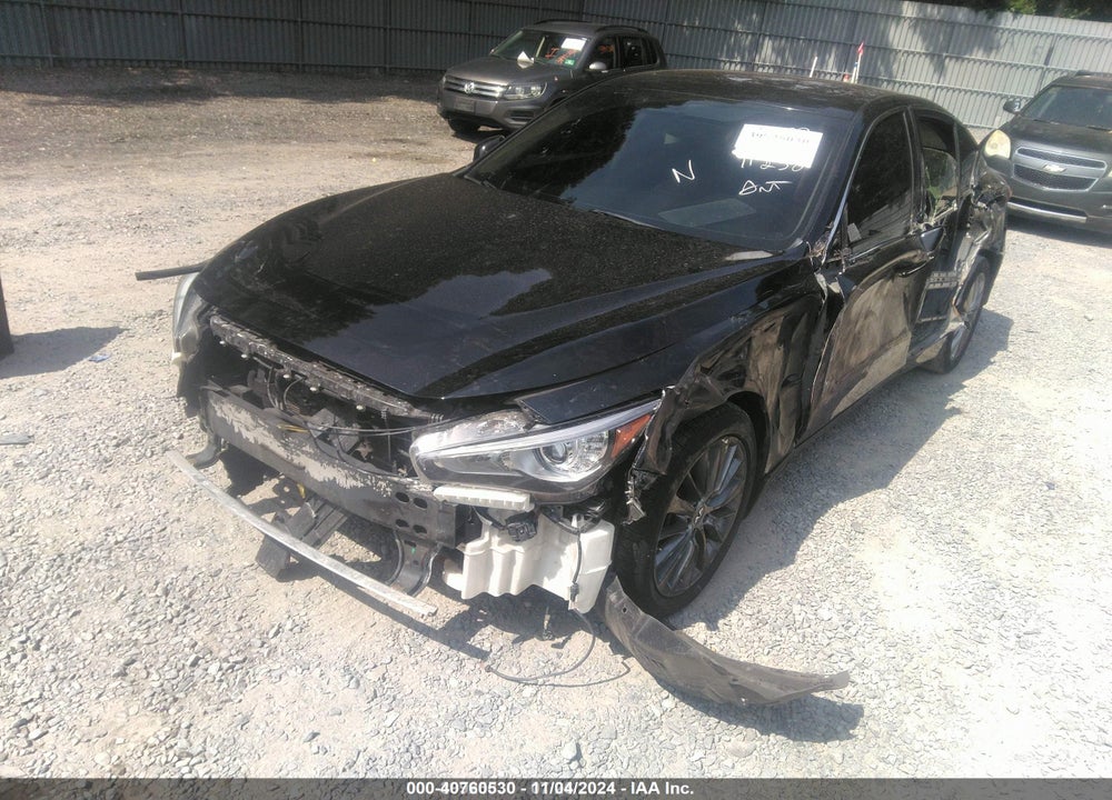2018 INFINITI Q50 3.0T LUXE VIN: JN1EV7AR4JM611238