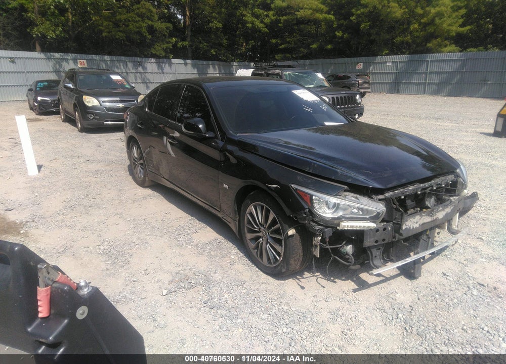 2018 INFINITI Q50 3.0T LUXE VIN: JN1EV7AR4JM611238
