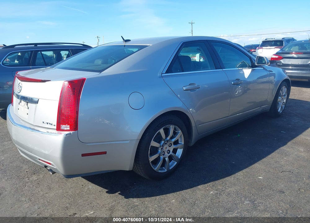 2008 CADILLAC CTS STANDARD VIN: 1G6DS57V980165120