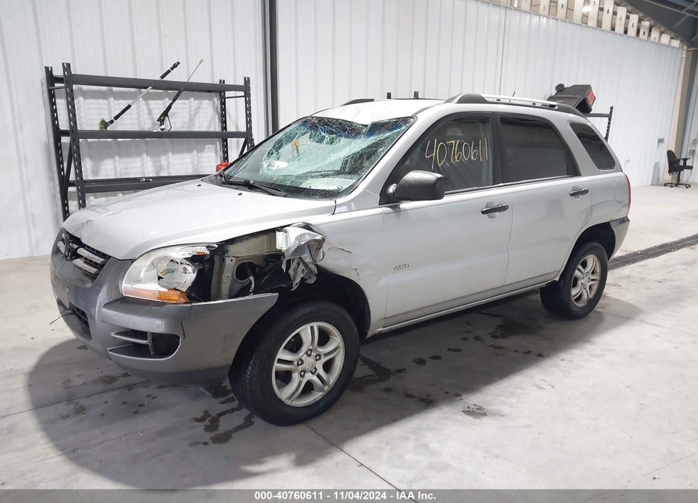 2008 KIA SPORTAGE LX V6 VIN: KNDJE723687453631