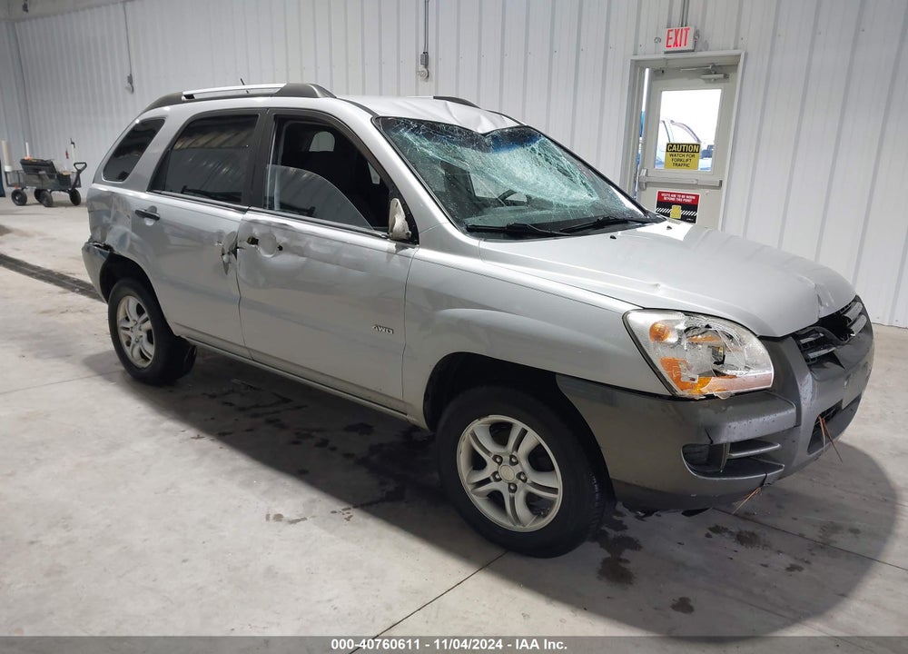 2008 KIA SPORTAGE LX V6 VIN: KNDJE723687453631